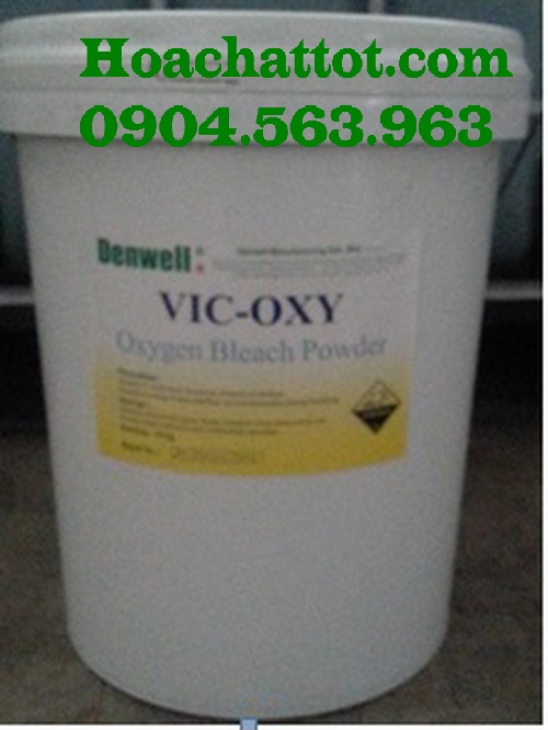 Chất tẩy trắng dành cho vải màu nhập khẩu Malaysia Vic-Oxy
